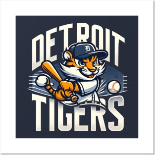 detroit tigers baseball player Posters and Art